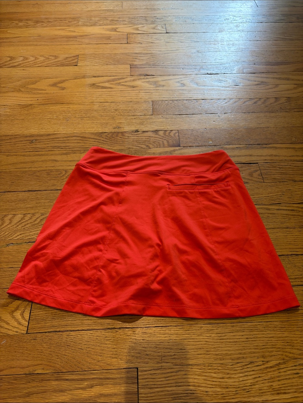 NWOT Nike Golf Women’s Dri-Fit Orange Sport Skort with Swoosh. Size XS - Picture 3 of 4